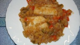 Recepta de cuina de Bacallà amb samfaina